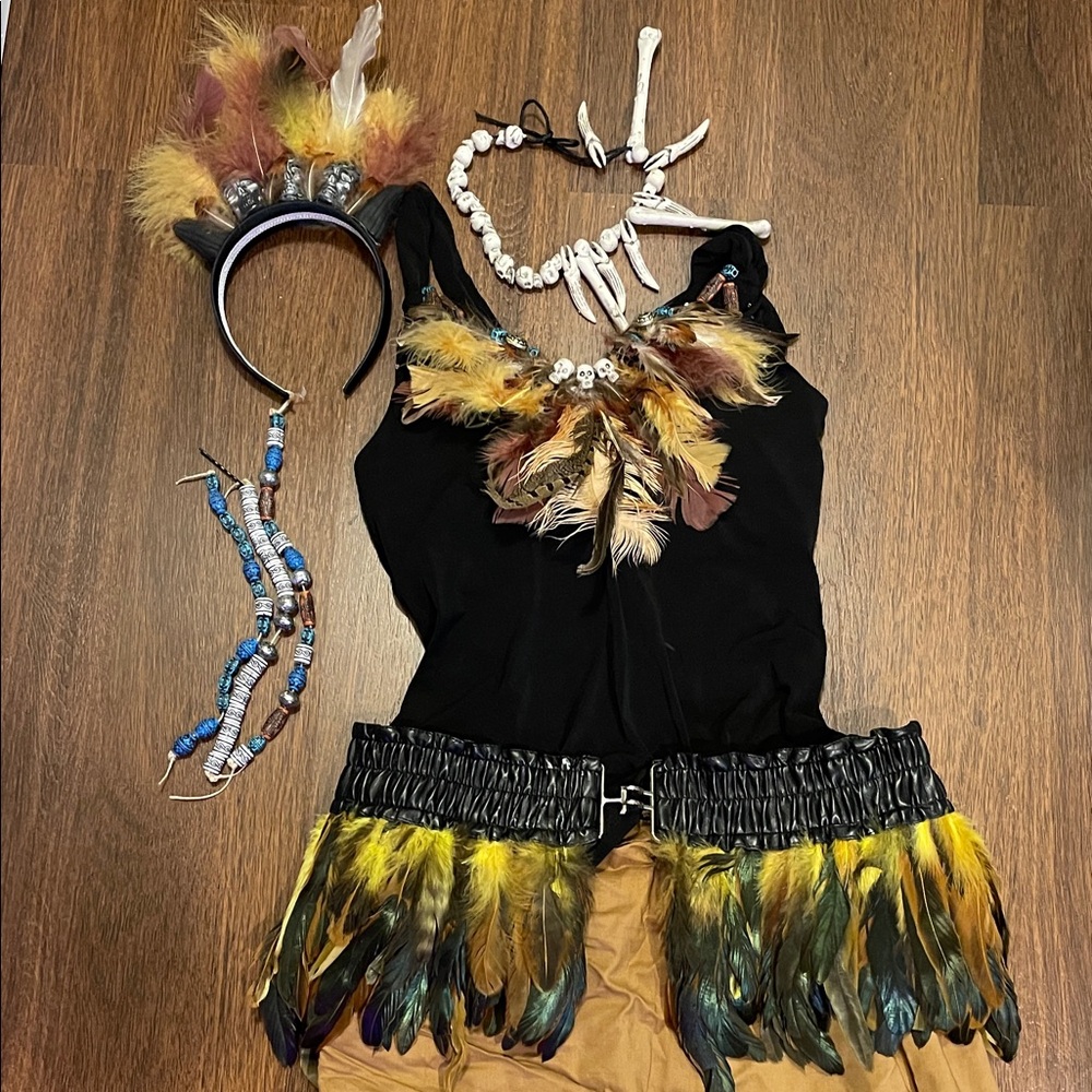 Voodoo witch doctor costume
